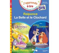 Disney - Raiponce / La Belle et le Clochard - Spécial DYS (dyslexie) Spécial dyslexie - Isabelle Albertin - Hachette Education - broché - Scolaire / Universitaire