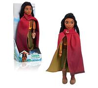 Disney Raya et le dernier dragon parlant Raya Peluche interactive 35,6 cm avec cape amovible