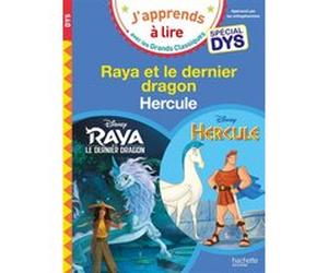 Disney - Raya / Hercule - Spécial DYS (dyslexie) Isabelle Albertin (Auteur), Valérie Viron (Auteur)