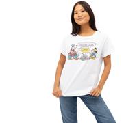 Disney Regular Fit T-Shirt Blanc 8 (S) Female