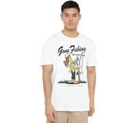 Disney Regular Fit T-Shirt Blanc Small Male