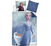 Disney Reine des Neiges Elsa Anna Olaf Parure de lit en flanelle 135 x 200 cm