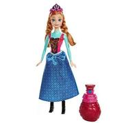 Disney Reine des Neiges Anna Princesse Couleurs Poupée Doll BDK32 Mattel