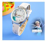 Disney reine des neiges Elsa montre pour enfants figure d'anime Elsa Anna princesse filles ceinture quartz montres 2021
