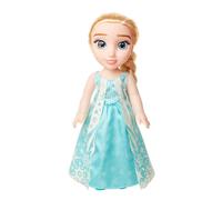 Disney Reine des Neiges - Poupée Elsa avec sa Robe Originale 38 cm 204354, Bleu