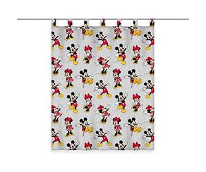 Disney Rideau prêt à l'emploi Minnie & Mickey 140 x 160 cm