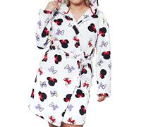 Disney Robe de Chambre Femme Minnie Mouse Blanc Large