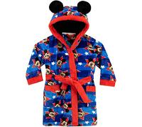 Disney - Robe de Chambre - Mickey Mouse - Garçon - Bleu - 3-4 Ans
