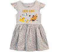 Disney Robe Fille Le Roi Lion Gris 5-6 Ans
