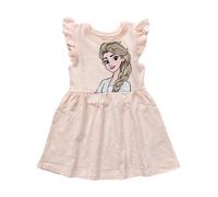 DISNEY Robe 'Frozen' jaune clair / rose / blanc, Taille 104