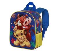 Disney Roi Lion Friends-Sac à Dos 3D Elite, Bleu, 25 x 30 cm, Capacité 7 L