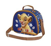 Disney Sac à goûter Little Face Roi Lion 3D Bleu