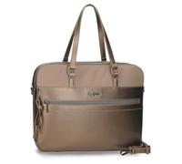 Pepe Jeans Ruby Sac pour Ordinateur Portable Adaptable Beige 40 x 30 x 5 cm Polyester et PU 6 L by Joumma Bags, Beige, Talla única, Sacoche pour Ordinateur Portable Adaptable
