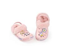 Disney Sabots Minnie Mouse Roses pour Fille | Doublés de Fourrure avec Motif Minnie et Daisy | Chaussures décontractées pour Les Aventures du Quotidien | Chaussures Confortables pour Enfants