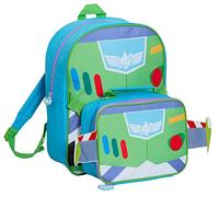 Disney Sac à dos Buzz l'Éclair avec sac à déjeuner Toy Story Space Ranger assorti 2 pièces