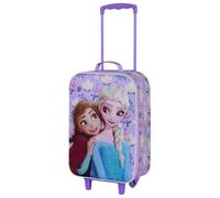 DISNEY Sac à dos 'Elsa & Anna' ivoire / bleu clair / cognac / lilas, Taille One Size