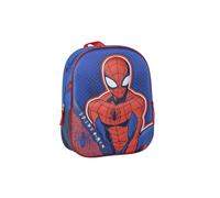 DISNEY Sac à dos 'Kinder Rucksack 3D - Spiderman' rouge, Taille One Size