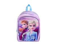 Disney Sac à dos La Reine des Neiges Elsa Anna - Pour enfant fille - Motif original - Grand compartiment principal - 38 x 28 x 16 cm - Violet, La Reine des Neiges 1