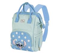 DISNEY Sac à dos 'Lilo & Stitch' bleu ciel / vert clair / rosé / blanc, Taille One Size
