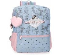 Disney - Sac à dos maternelle Minnie "American Darling" - 27 x 33 x 11 cm - Bleu Bleu G