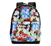 DISNEY Sac à dos 'Mickey Mouse' bleu roi / rouge / noir / blanc, Taille One Size