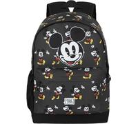 DISNEY Sac à dos 'Mickey Mouse Looks-Plus HS' jaune / rouge / noir / blanc, Taille One Size
