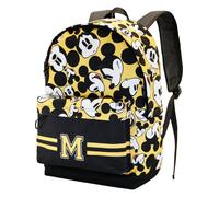 DISNEY Sac à dos 'Mickey Mouse Yellow-ECO 2.0 ' jaune / noir, Taille One Size