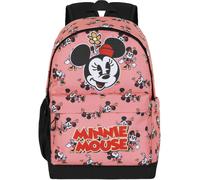 DISNEY Sac à dos 'Minnie Mouse Aqua-Plus HS' rose ancienne / rouge / noir / blanc, Taille One Size