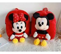 Disney SAC à DOS peluche MICKEY ou Minnie pour enfant + 1 crayon offert