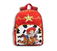Disney Sac à dos Toy Story | Rex, Jessie, Buzz l'éclair, sac d'école Alien from Pizza Planet avec sangles rembourrées et fermeture éclair, Bullseye, Taille unique, Décontracté