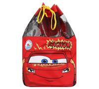 Disney Sac de natation Sac de bain Cars pour garçons | Sac à dos Lightning McQueen pour garçons | Taille unique | Rouge
