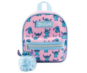 Disney Sac de point Mini sac à dos avec point de porte-clés | Sac à dos pour petits enfants | Sac de fille | Rose taille unique