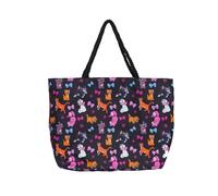 Disney Sac de voyage fourre-tout imprimé chats Figaro Cheshire Oliver & Co Marie Aristochats, multicolore, Taille unique