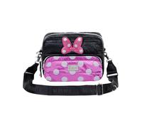 DISNEY Sac 'Minnie Mouse' rose / framboise / noir / argent, Taille One Size