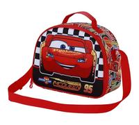 Disney, Sac Repas 3D Unisex Kids, Rouge Cars 3, One size