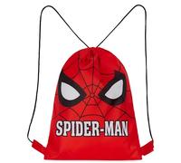 Disney Sacs à Cordon pour Enfant, Sac Gym, Piscine, Sport, Mixte 38 x 29 cm (Rouge Spiderman)