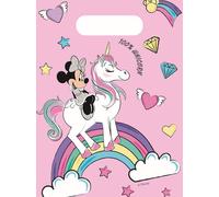 Disney - Sacs de fête licorne "Minnie Mouse" pack de 6 SG29567 (taille unique) (Rose)
