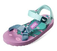 Disney Sandales Stitch Enfant Fille - Chaussure Ouverte Enfant Fille Été Taille 27-35 (Violet/Bleu, 34 EU)