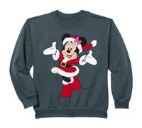 Disney Santa Minnie Mouse Holiday Sweatshirt