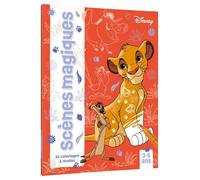 DISNEY - Scènes magiques (3+) 32 coloriages à révéler - Collectif - Hachette Disney - broché - Document jeunesse