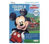 Disney School Skills at Home Mickey Mouse Colors And Shapes Workbook