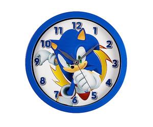 DISNEY Sega SNC3002 Horloge murale Sonic The Hedgehog Bleu