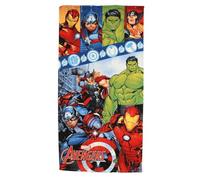 Disney Serviette Avengers, Ultra-absorbante, Idéale pour la Plage et la Piscine, Design Dynamique et Coloré