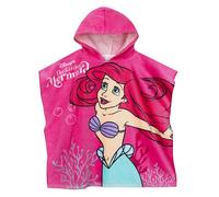 Disney Serviette à capuche La Petite Sirène Ariel Coton Taille unique Rose