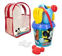 Disney- Mickey and The Roadster Racers Mouse Sac à Dos de Plage Cube avec Accessoires 18 cm, 48217, Multicolore
