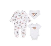 DISNEY Set 'Dumbo' gris clair / rose / noir, Taille 68