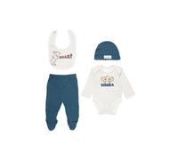DISNEY Set 'König der Löwen' gentiane / marron / gris / blanc, Taille 74