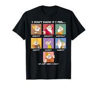 Disney Seven Dwarfs Current Mood "I Don't Know if I Feel..." T-Shirt