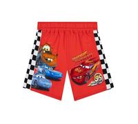 Disney Short Bain Garcon, Maillot De Bain Garcon Lightning McQueen, Short De Piscine Cars, Rouge 4-5 Ans