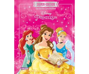 Disney Silver-Edition: Das große Buch mit den besten Geschichten - Disney Prinzessinnen: Vorlesebuch ab 4 Jahren mit Arielle, Jasmin, Cinderella, Belle, Rapunzel & Co.
